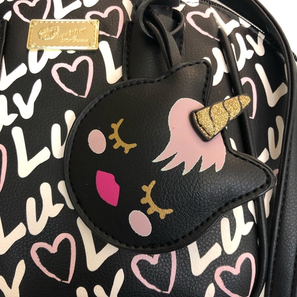 Betsey Johnson Luv handbag with cross body strap - Picture 4 of 8